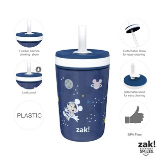 Foto 7 | Foto 7 | Set De Vasos Zak Designs Disney Mickey Mouse Kelso Para Niños - Venta Internacional.