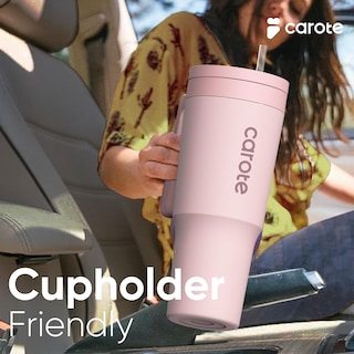 Foto 7 | Foto 7 | Set De Vasos Carote De Acero Inoxidable, 1,2 L, 950 Ml, 950 Ml, Color Rosa - Venta Internacional.
