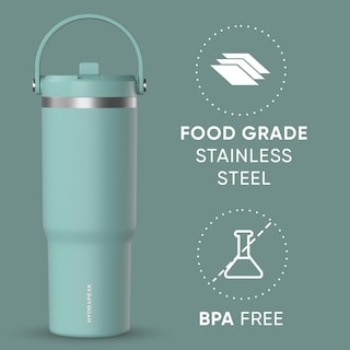 Foto 3 | Foto 3 | Vaso Hydrapeak Nomad De 950 Ml Con Asa Y Tapa Con Pajita, Acero Inoxidable - Venta Internacional.