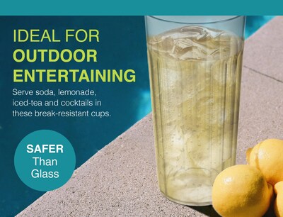 Foto 5 | Foto 5 | Vaso De Plástico Arrow Home Products  480 Ml  Juego De 6 Unidades  Transparentes - Venta Internacional.