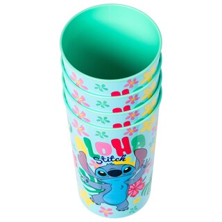 Foto 4 | Foto 4 | Juego De Tazas Silver Buffalo Lilo Stitch Aloha Stitch 650 Ml 4 Unidades - Venta Internacional.