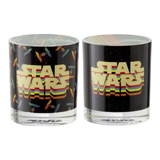 Foto 1 | Foto 1 | Vaso De Cristal Con Tema Retro De Star Wars Funko Paquete De 2 Unidades - Venta Internacional.