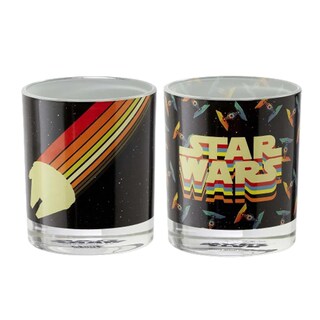 Foto 3 | Foto 3 | Vaso De Cristal Con Tema Retro De Star Wars Funko Paquete De 2 Unidades - Venta Internacional.