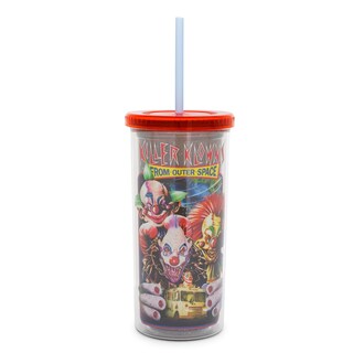 Foto 2 | Foto 2 | Vaso De Viaje Plateado Con Búfalos Asesinos De Payasos Del Espacio - Venta Internacional.