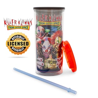 Foto 3 | Foto 3 | Vaso De Viaje Plateado Con Búfalos Asesinos De Payasos Del Espacio - Venta Internacional.