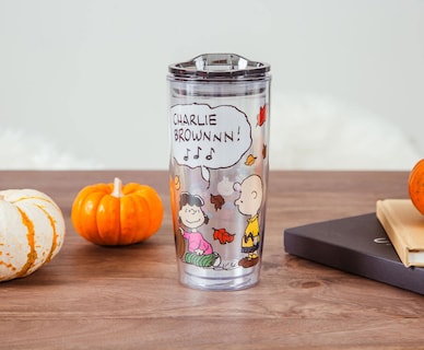 Foto 4 | Foto 4 | Vaso De Viaje Silver Buffalo Peanuts Charley Brown Lucy 600 Ml - Venta Internacional.