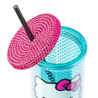 Foto 2 | Foto 2 | Copa Cold Cup Silver Buffalo Sanrio Hello Kitty De 600 Ml Con Strass - Venta Internacional.