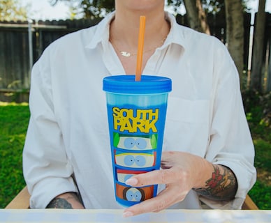 Foto 7 | Foto 7 | Vaso De Viaje Plateado Con Personajes De Buffalo South Park 700 Ml - Venta Internacional.