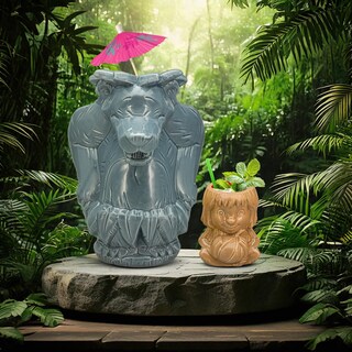 Foto 4 | Foto 4 | Set De Tazas Geeki Tikis Disney El Libro De La Selva Baloo Y Mowgli - Venta Internacional.
