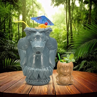Foto 5 | Foto 5 | Set De Tazas Geeki Tikis Disney El Libro De La Selva Baloo Y Mowgli - Venta Internacional.