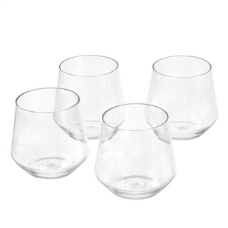 Foto 1 | Foto 1 | Copa De Vino Amazon Basics Tritan De Plástico Sin Bpa 414 Ml X4 - Venta Internacional.