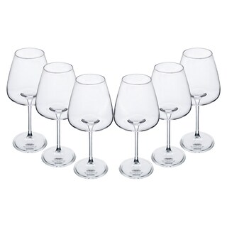 Foto 1 | Foto 1 | Set De 6 Copas De Cristal Para Vino Amplia 612ml