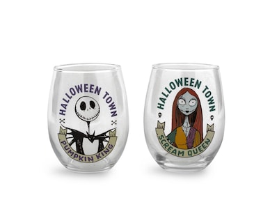 Foto 1 | Foto 1 | Copas De Vino Plateadas Buffalo Disney Nightmare Before Christmas - Venta Internacional.