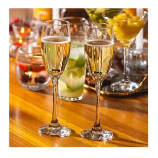 Foto 3 | Foto 3 | Set 6 Piezas Copas Flauta Champagne Vidrio 190 Ml 6.5 Oz, Belug Transparente