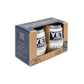 Foto 2 | Foto 2 | Vaso De Vino Yeti Rambler De Acero Inoxidable De 300 Ml, 2 Unidades, Color Blanco - Venta Internacional.