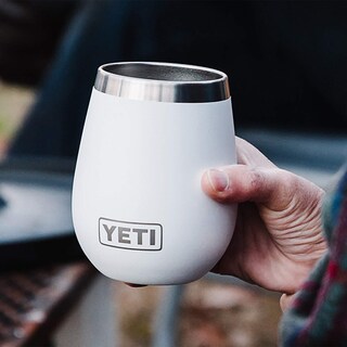 Foto 6 | Foto 6 | Vaso De Vino Yeti Rambler De Acero Inoxidable De 300 Ml, 2 Unidades, Color Blanco - Venta Internacional.