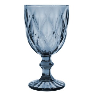 Foto 6 | Foto 6 | Copas De Vidrio Vittori Azul Cobalto Cristal 8 Piezas 245 Ml