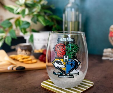 Foto 2 | Foto 2 | Copa De Vino Silver Buffalo Harry Potter Hogwarts 590ml - Venta Internacional.