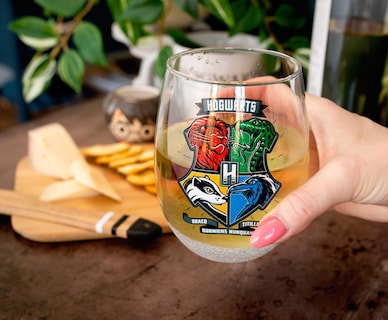 Foto 3 | Foto 3 | Copa De Vino Silver Buffalo Harry Potter Hogwarts 590ml - Venta Internacional.