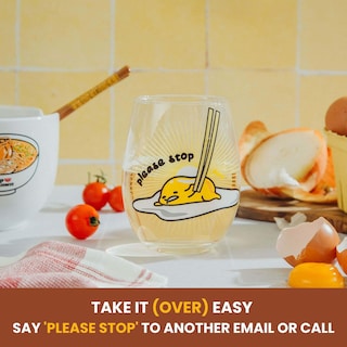 Foto 6 | Foto 6 | Vaso Sin Tallo Sanrio Gudetama Multicolor 600ml - Venta Internacional.