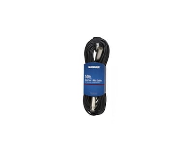 Foto 2 | Foto 2 | Cable para Micrófono Shure C50j color Negro de 15.2 m