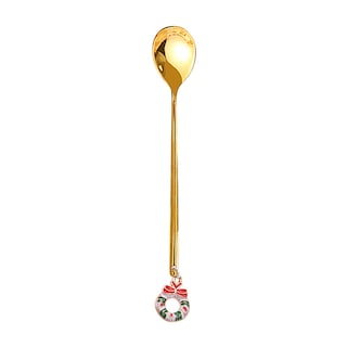 Foto 2 | Foto 2 | Tenedor De Café De Metal Para Decoración De Mesa Navideña Y Cuchara Agitadora - Venta Internacional.