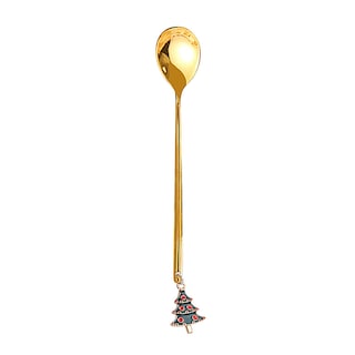 Foto 1 | Foto 1 | Tenedor De Café De Metal Para Decoración De Mesa Navideña Y Cuchara Agitadora - Venta Internacional.