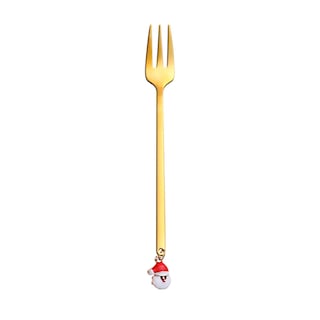 Foto 2 | Foto 2 | Tenedor De Café De Metal Para Decoración De Mesa Navideña Y Cuchara Agitadora - Venta Internacional.