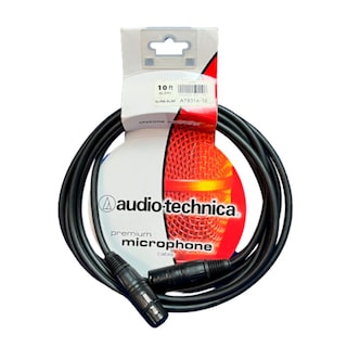 Foto 1 | Foto 1 | Cable De Micrófono Premium De 3m Audio Technica At8314-10 Color Negro Para Micrófono