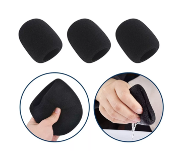 Foto 2 | Foto 2 | Funda para Micrófono Bomge 6 Piezas de Esponja Negras