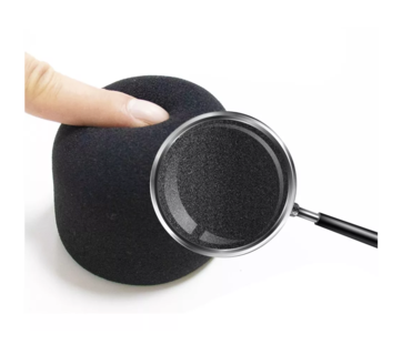 Foto 3 | Foto 3 | Funda para Micrófono Bomge 6 Piezas de Esponja Negras
