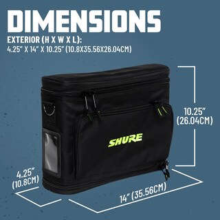 Foto 6 | Foto 6 | Bolsa De Solución De Sistema Inalámbrico Shure De Gator Para Micrófono - Venta Internacional.