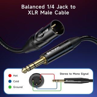 Foto 2 | Foto 2 | Cable Trs A Xlr De Cable Matters, De 6,35 Mm A 4,5 M, Macho A Macho - Venta Internacional.