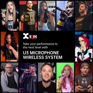 Foto 7 | Foto 7 | Sistema De Micrófono Inalámbrico Transmisor Xlr Inalámbrico Xvive U3 - Venta Internacional.