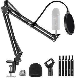 Foto 1 | Foto 1 | Soporte De Micrófono Innogear Para Blue Yeti Con Parabrisas Y Filtro Antipop - Venta Internacional.