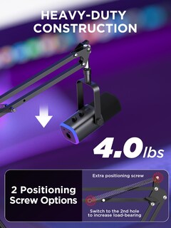 Foto 2 | Foto 2 | Soporte De Micrófono Innogear Mic Boom Arm Para Blue Yeti Y Más - Venta Internacional.