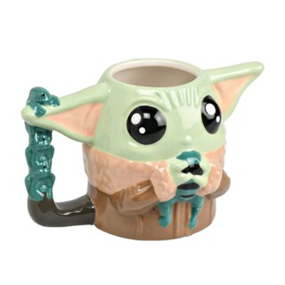 Foto 1 | Foto 1 | Taza Baby Yoda Child Mandalorian Star Wars Disney Cerámica Malubero color Verde