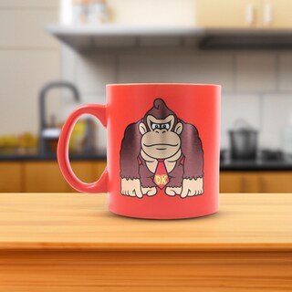 Foto 5 | Foto 5 | Taza De Café Just Funky Donkey Kong Con Estampado De Lámina De Cerámica De 600 Ml - Venta Internacional.