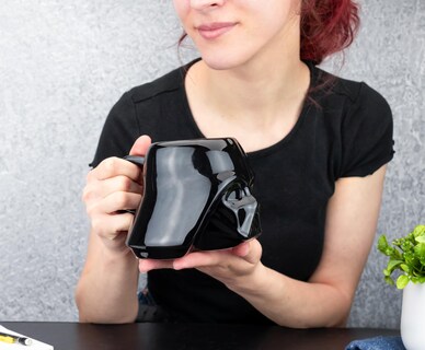 Foto 6 | Foto 6 | Taza De Cerámica 3d Silver Buffalo Star Wars Darth Vader 590 Ml - Venta Internacional.