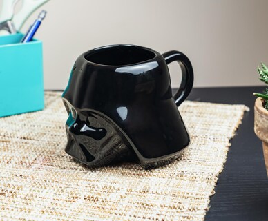 Foto 7 | Foto 7 | Taza De Cerámica 3d Silver Buffalo Star Wars Darth Vader 590 Ml - Venta Internacional.