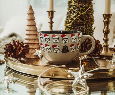 Foto 6 | Foto 6 | Taza De Sopa Silver Buffalo Star Wars Vader Bah Humbug 700 Ml - Venta Internacional.