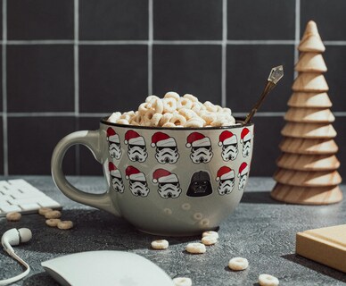 Foto 7 | Foto 7 | Taza De Sopa Silver Buffalo Star Wars Vader Bah Humbug 700 Ml - Venta Internacional.