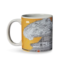 Taza Seven20 Star Wars Millennium Falcon  600 Ml  Cerámica - Venta Internacional.