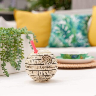 Foto 5 | Foto 5 | Taza Geeki Tikis Star Wars Death Star Ceramic 710 Ml - Venta Internacional.