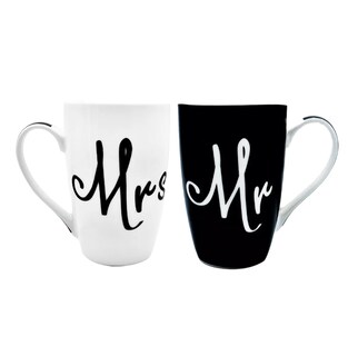 Foto 1 | Foto 1 | Taza Belug Mr & Mrs Multicolor 2 Piezas