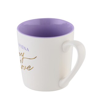 Foto 2 | Foto 2 | Taza LuckyLy Blanca Frase Original 500 ml