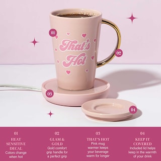 Foto 6 | Foto 6 | Set Calentador De Tazas Eléctrico Paris Hilton Electric Taza De 14 Oz - Venta Internacional