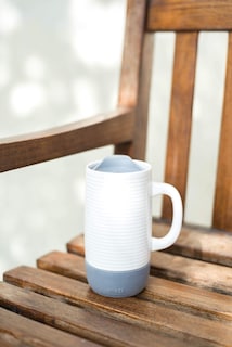 Foto 6 | Foto 6 | Taza De Viaje De Cerámica Ello Jane 530 Ml Con Asa Y Tapa, Color Gris - Venta Internacional.