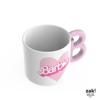 Foto 7 | Foto 7 | Taza De Café Zak Designs Barbie Ceramic, 450 Ml, Coleccionable - Venta Internacional.