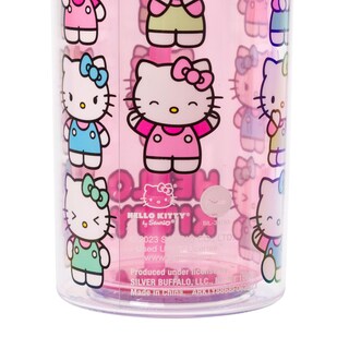 Foto 2 | Foto 2 | Vaso Para Bebidas Frías Silver Buffalo Sanrio Hello Kitty De 600 Ml Con Tapa - Venta Internacional.